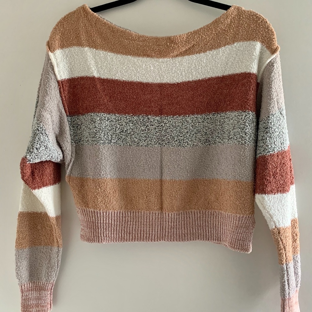 Free People Cropped Sweater
